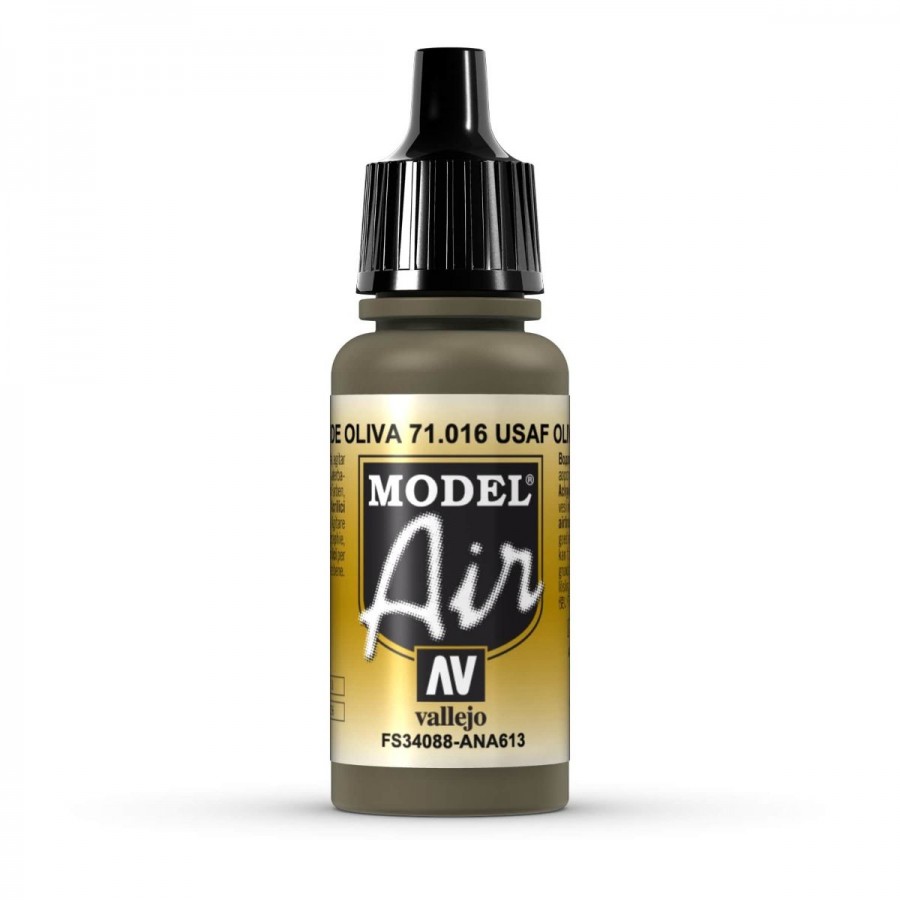 Vallejo Acrylic Paint Model Air USAF Olive Drab 17ml