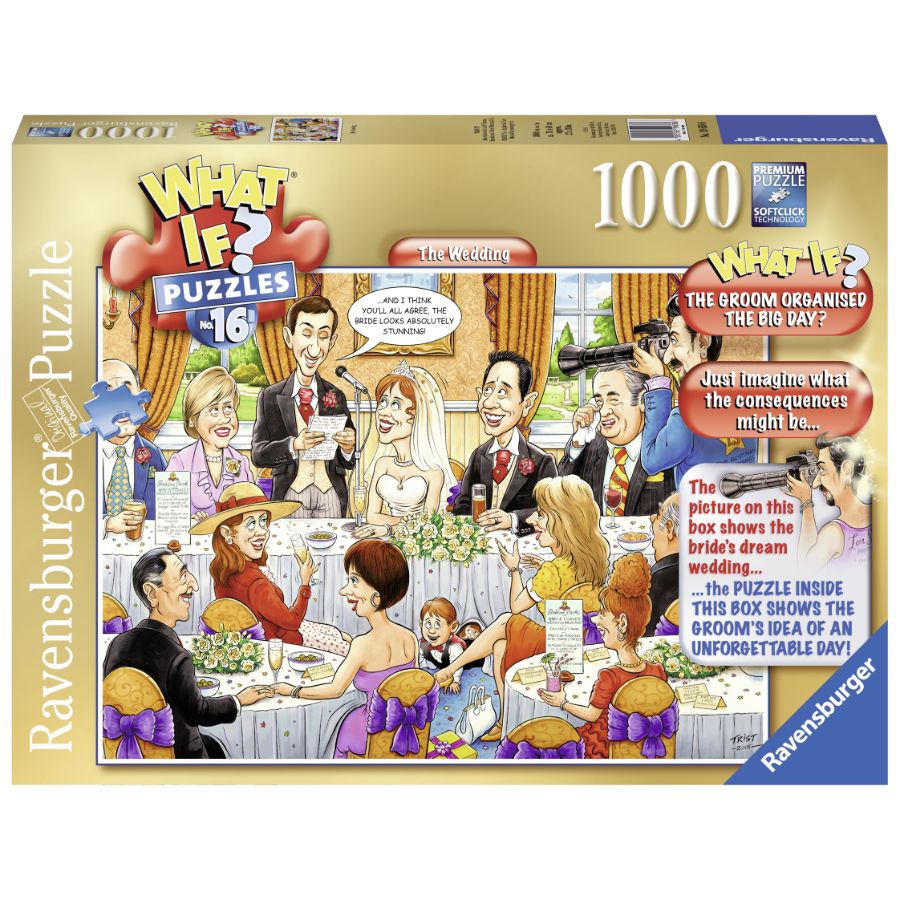 Ravensburger Puzzle 1000 Piece What If No 16 The Wedding
