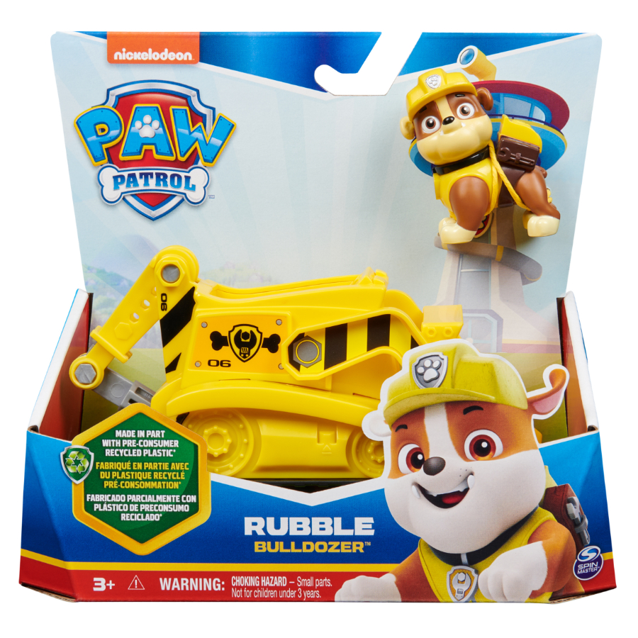 Paw Patrol Classic Vehicle & Figure Rubble