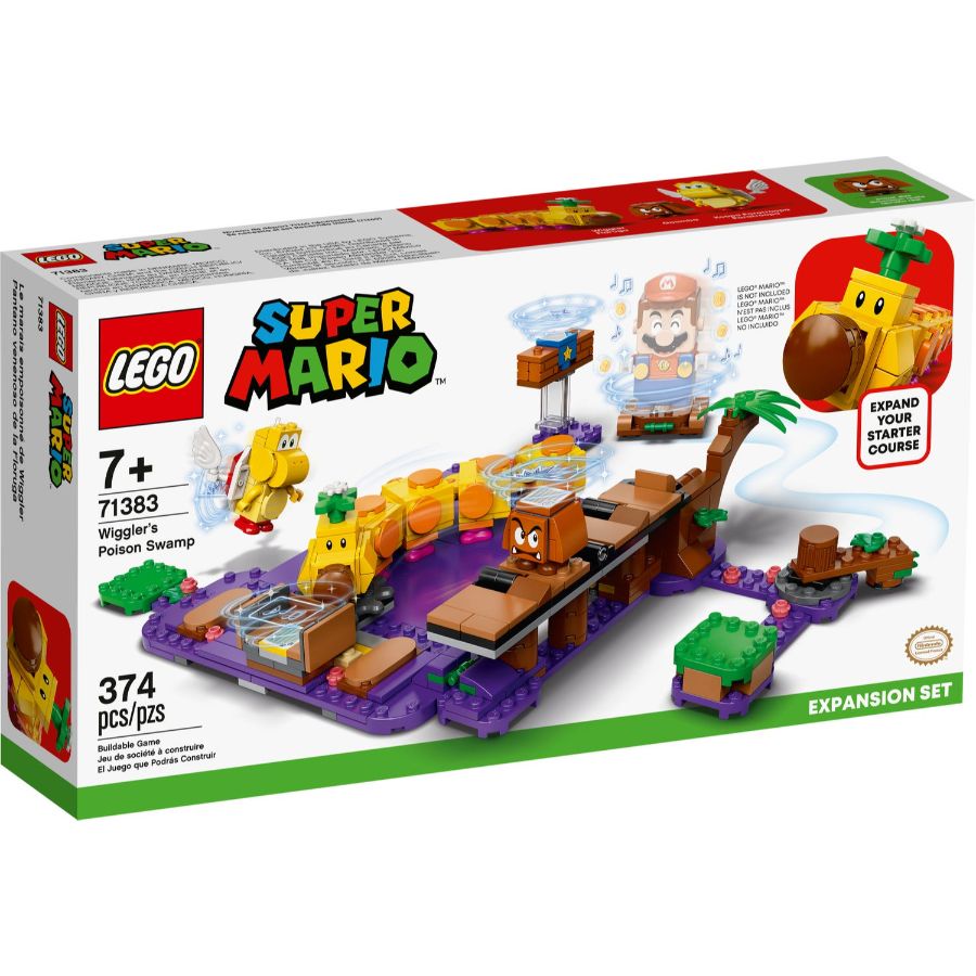 LEGO Super Mario Wigglers Poison Swamp Expansion