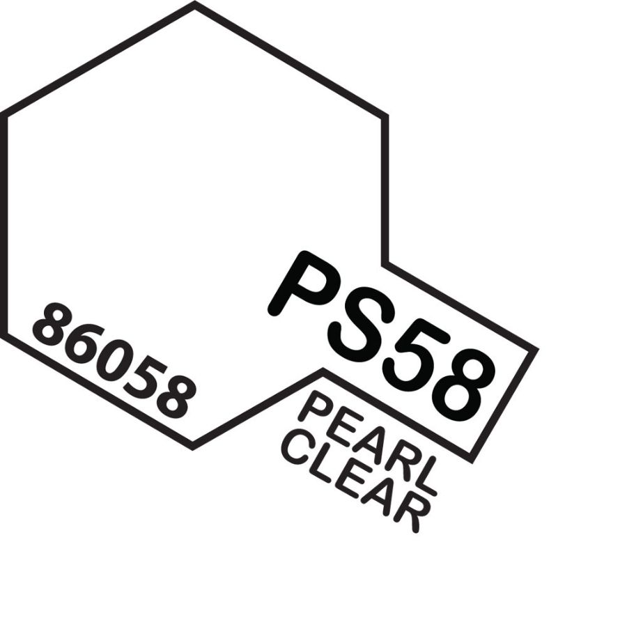 Tamiya Spray Polycarb Paint PS58 Pearl Clear