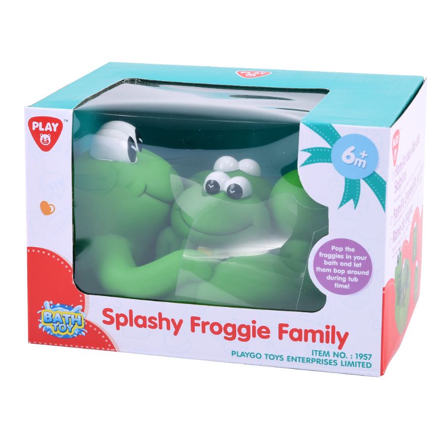 Splashy Squishy Bath Froggie Family