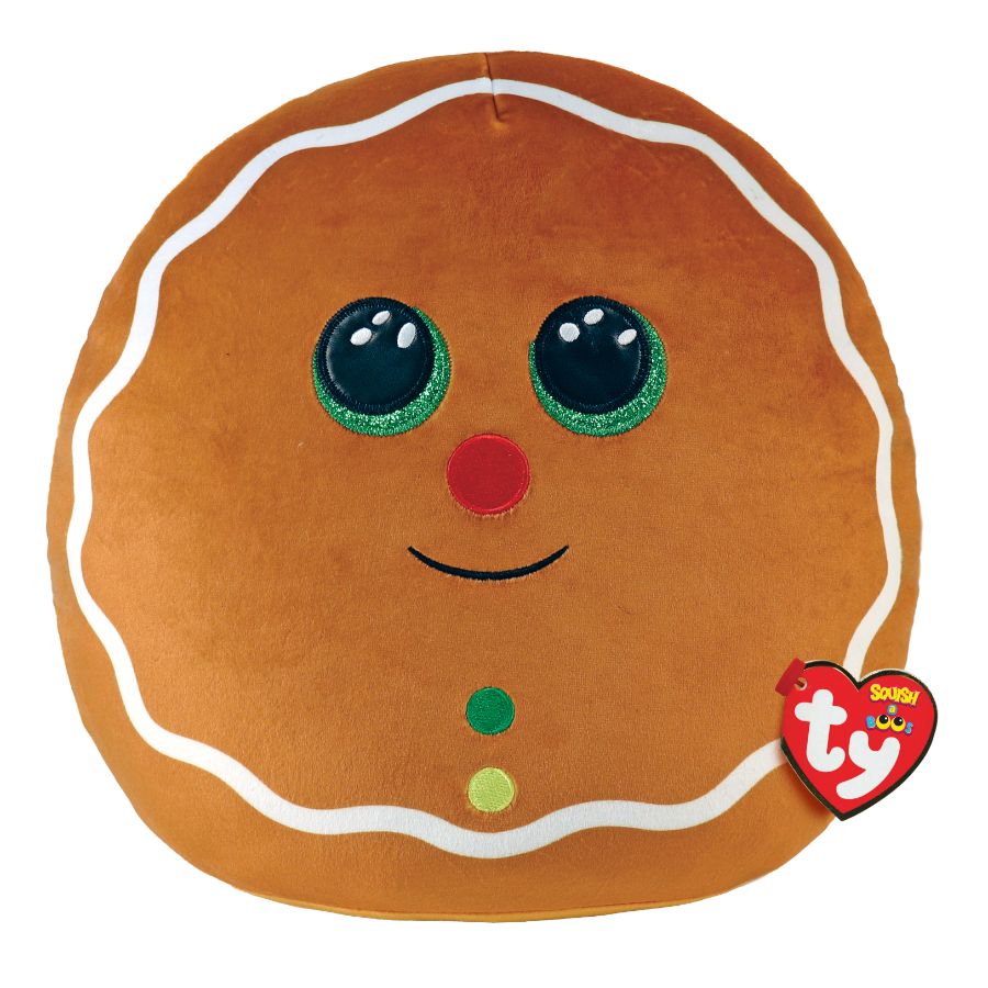 Beanie Boos Squish A Boo 14 Inch Cookie Gingerbread