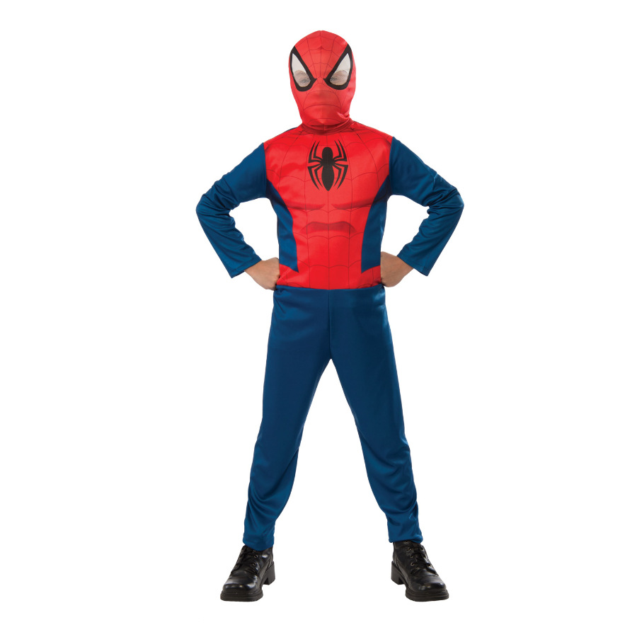 Spider-Man Full Body Kids Dress Up Costume Size 6-8