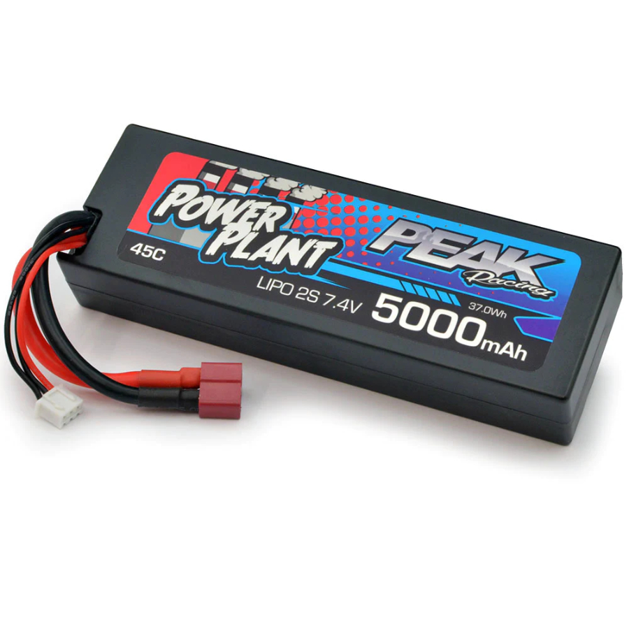 Peak Racing Power Plant 5000Mah 7.4V 45C Lipo