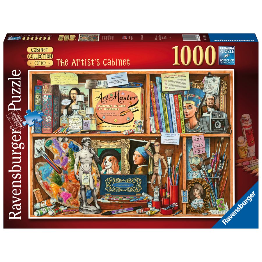 Ravensburger Puzzle 1000 Piece The Artists Cabinet