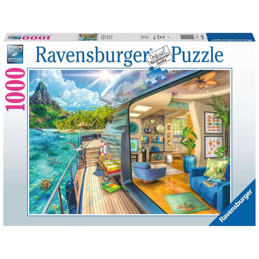 Ravensburger Puzzle 1000 Piece Tropical Island Charter