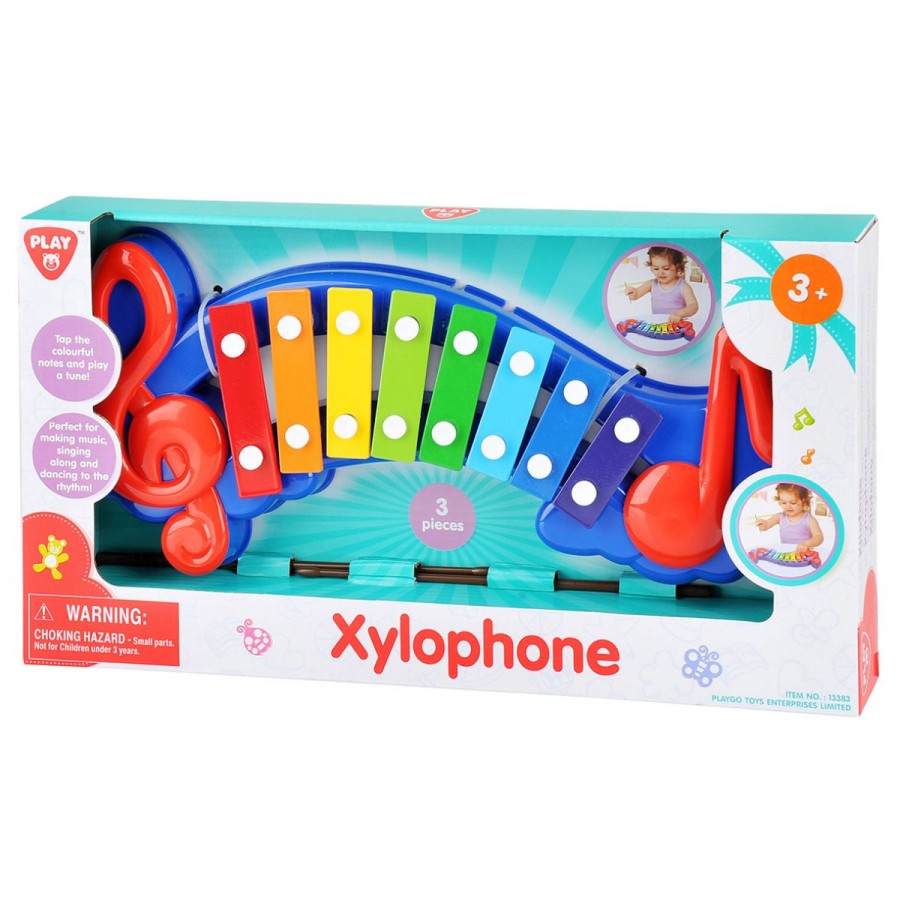 Xylophone With Rainbow Keys