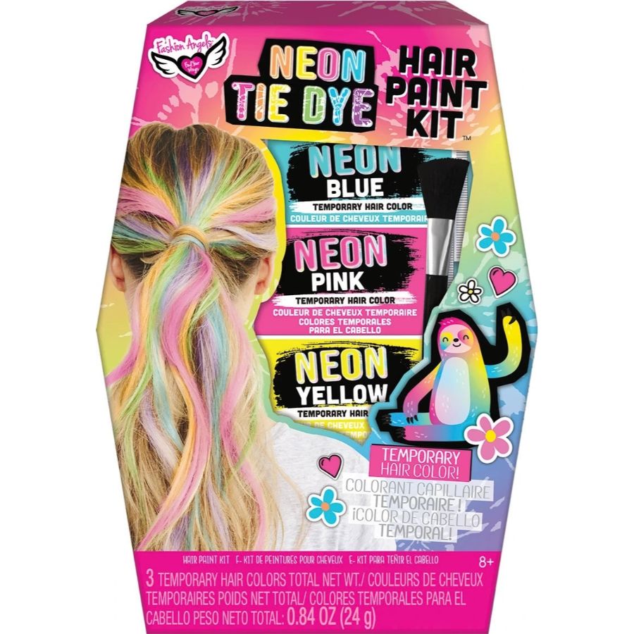 Fashion Angels Neon Tie Dye Hair Paint Kit