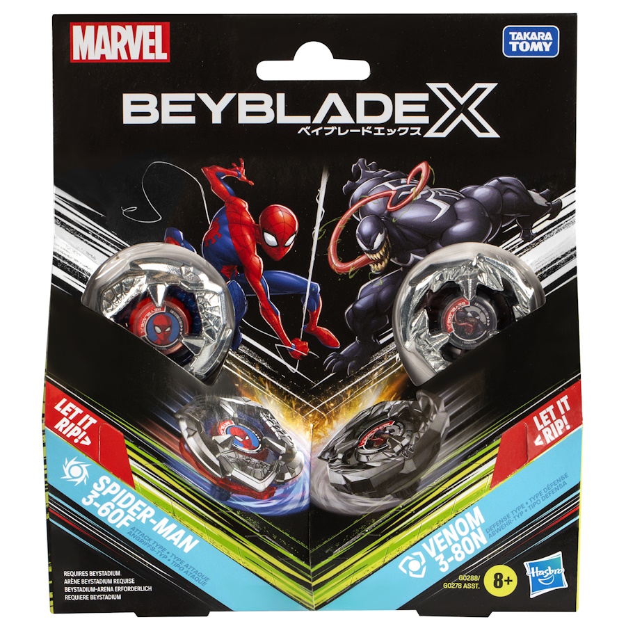 Beyblade X Marvel Multipack