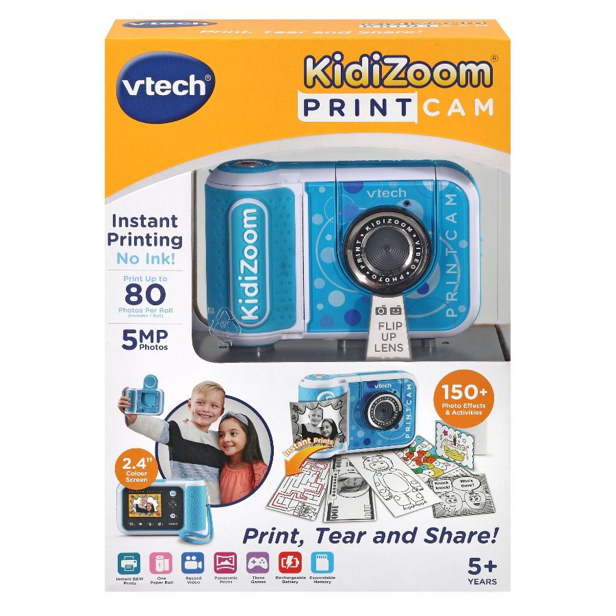 VTech Kidizoom Print Cam Blue