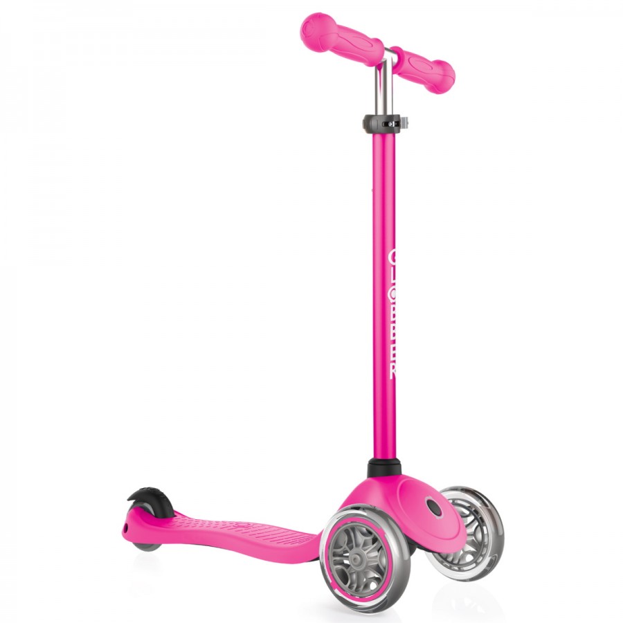 Globber Primo V2 Three Wheel Scooter Pink