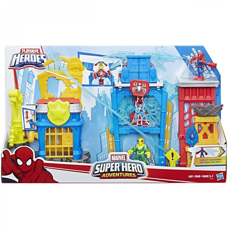 Playskool Super Hero Adventures Spider-Man Web Playset