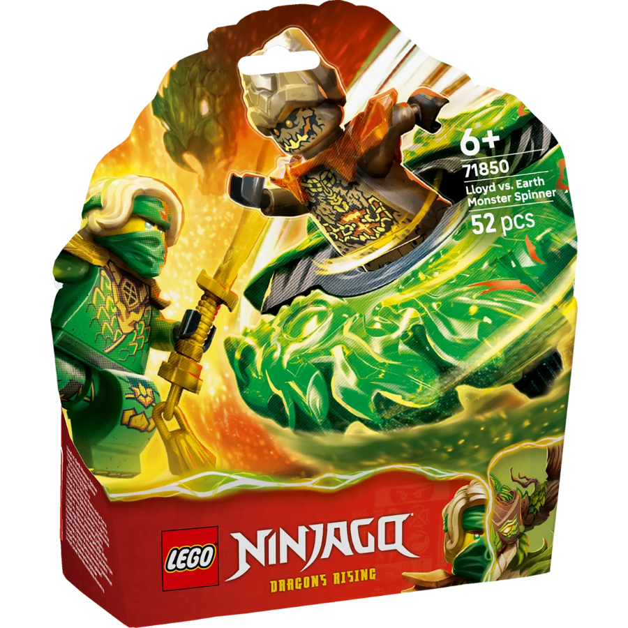 LEGO NINJAGO Lloyd Versus Elemental Monster Spinner