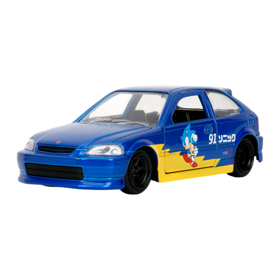 Jada Diecast 1:32 Sonic The Hedgehog Honda Civic Type-R