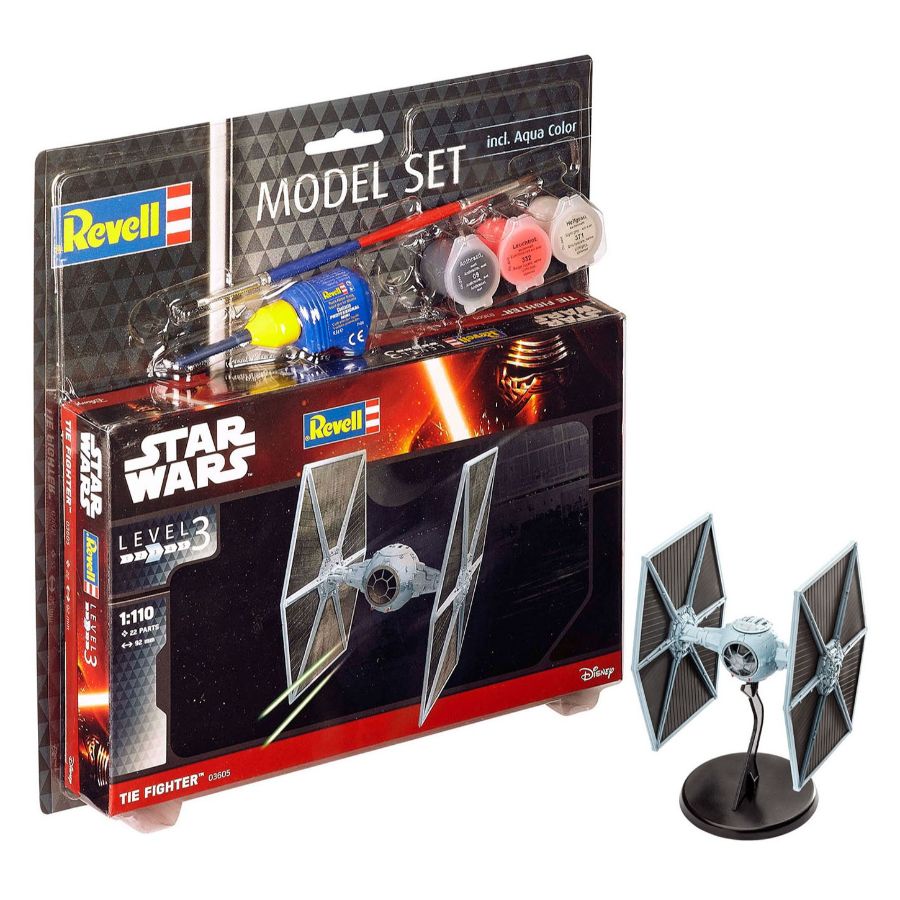 Revell Model Kit Gift Set Star Wars Tie Fighter