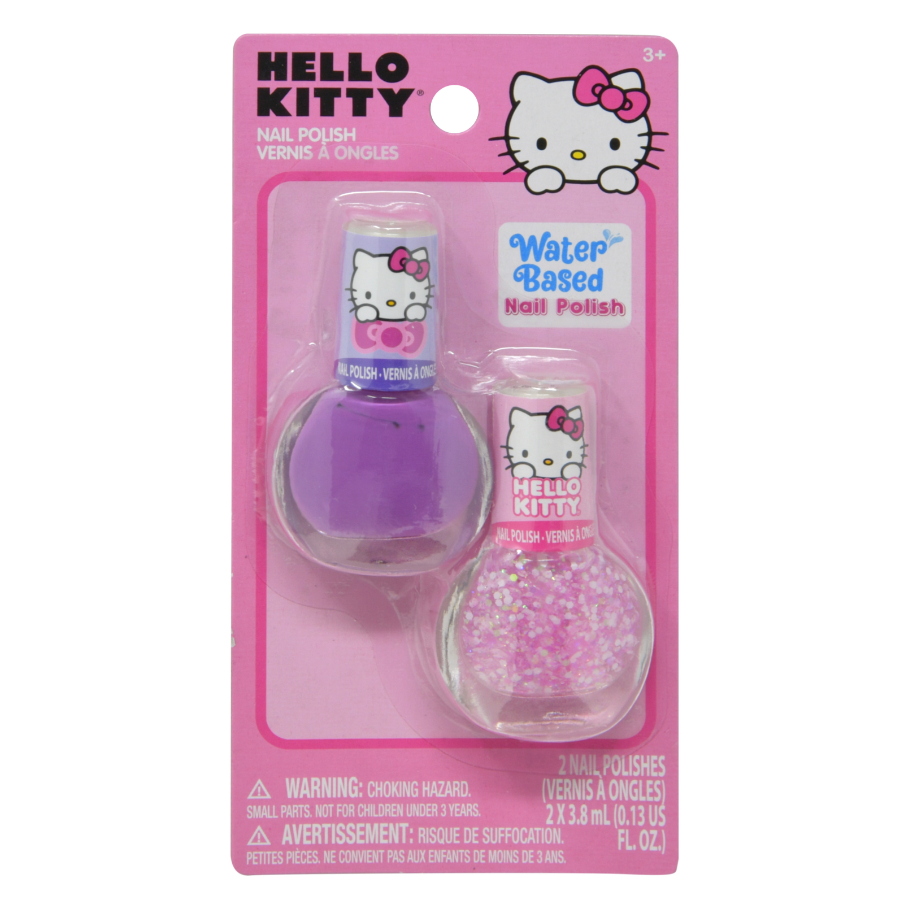 Hello Kitty Nail Polish 2 Pack