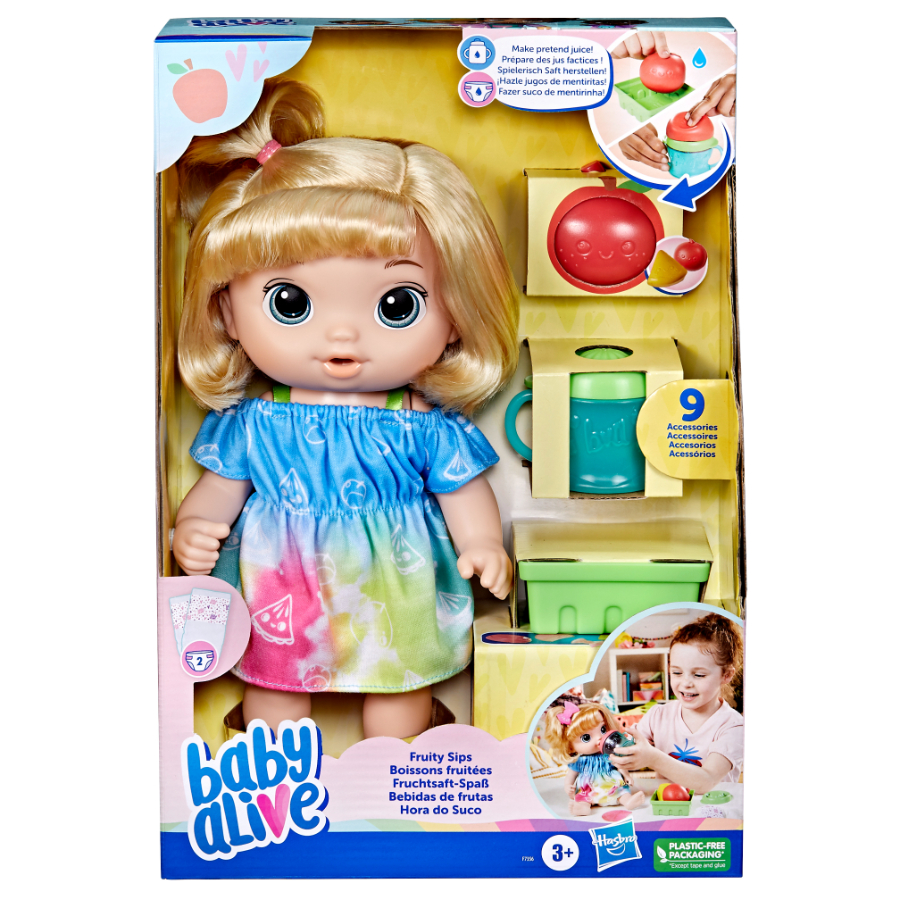 Baby Alive Doll Fruity Sips Apple