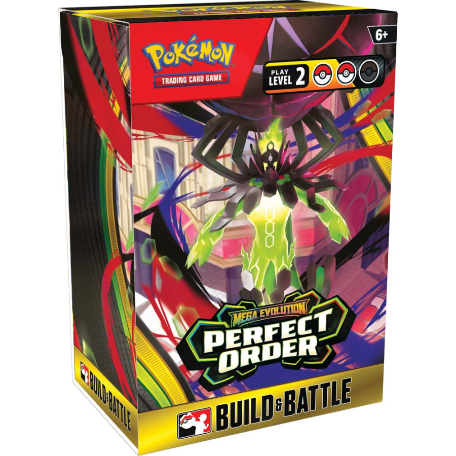 Pokemon TCG Mega Evolutions Perfect Order Build & Battle Box
