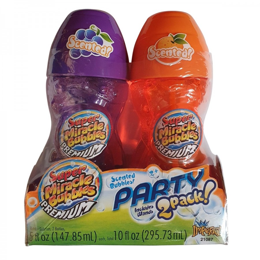 Super Miracle Bubbles Scented 2 Pack
