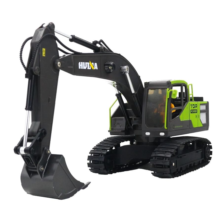 Huina Radio Control Excavator 1:18 Green