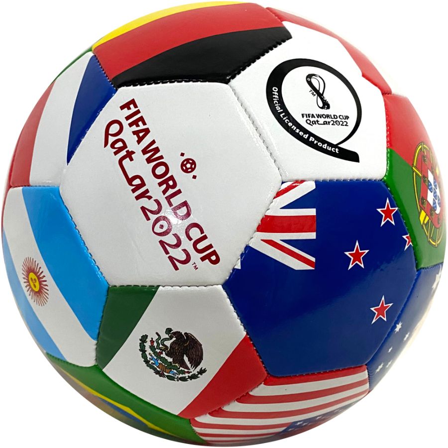 FIFA Qatar World Cup Nation Flags Soccer Ball