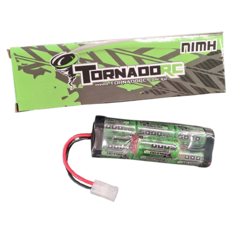 Tornado RC 5000mah 8.4V Nimh Battery With Tamiya Plug