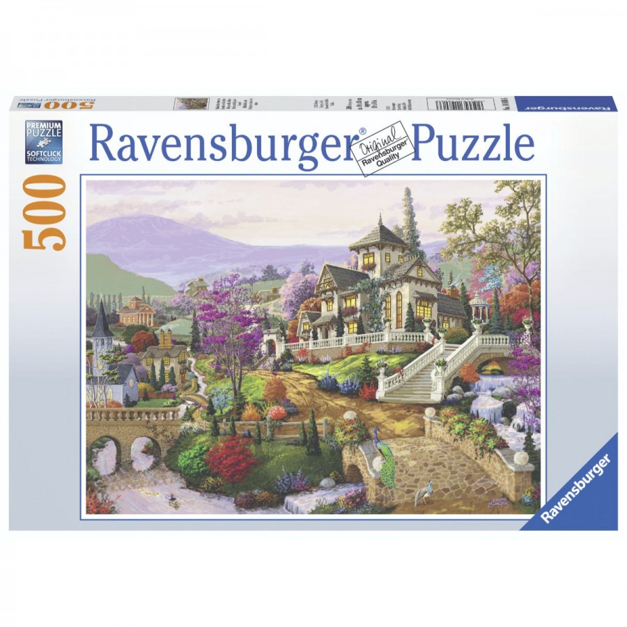 Ravensburger Puzzle 500 Piece Hillside Retreat