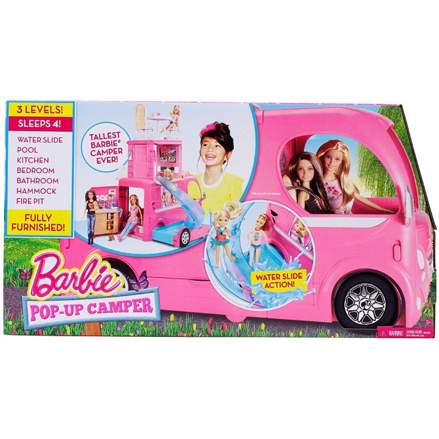 Barbie Puppy Mystery Camper