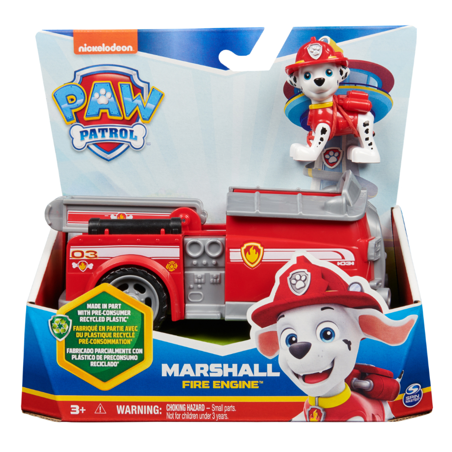 Paw Patrol Classic Vehicle & Figure Marshall