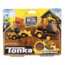Tonka Metal Mini Movers 1:64 Scale Two Pack With Dirt Assorted
