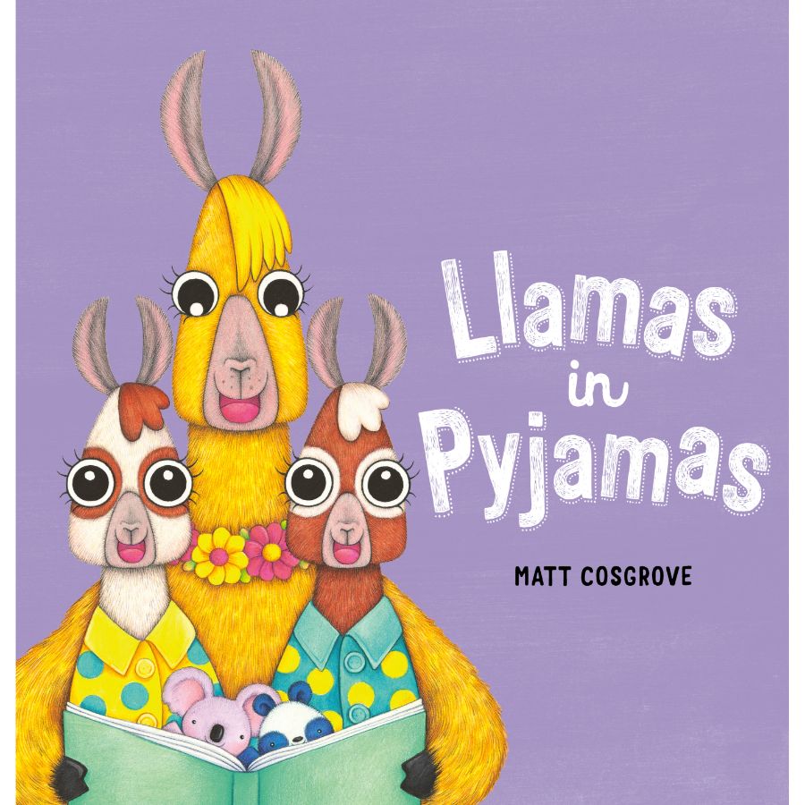 Childrens Book Llamas In Pyjamas