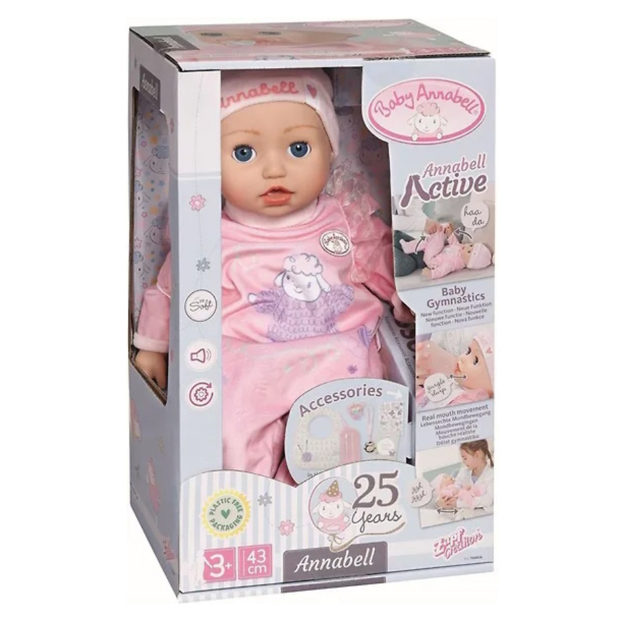 Baby Annabell Active Doll 43cm