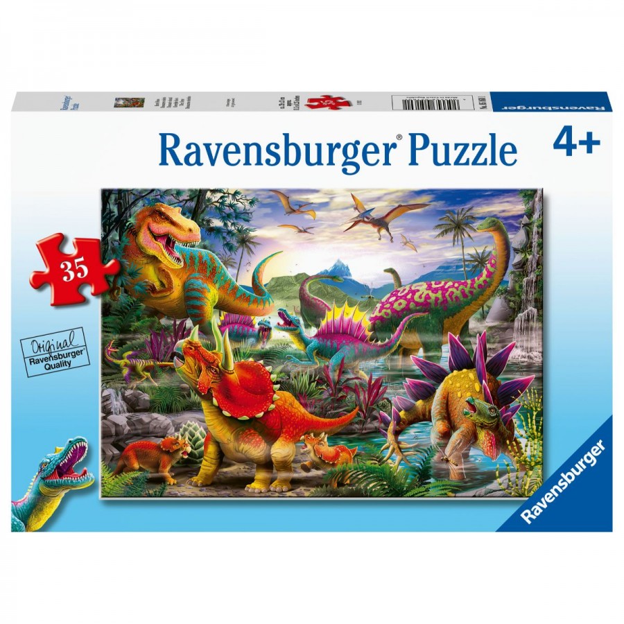Ravensburger Puzzle 35 Piece T-Rex Terror