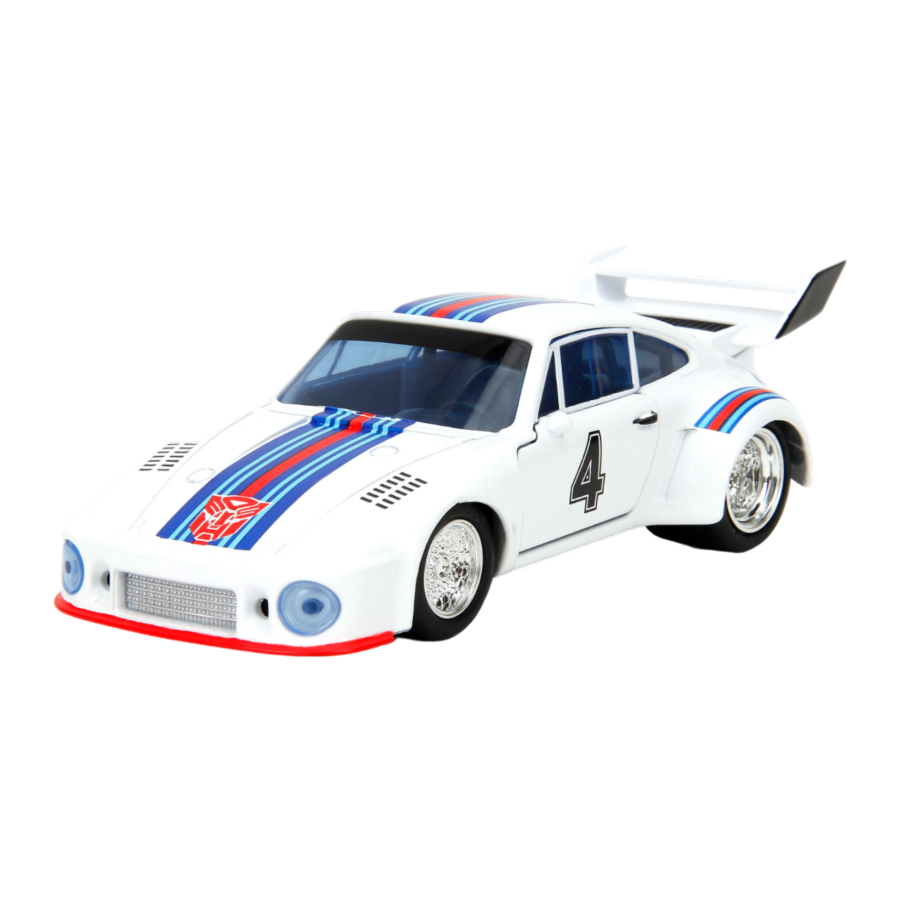 Jada Diecast 1:32 Transformers G1 Jazz 1976 Porsche 935