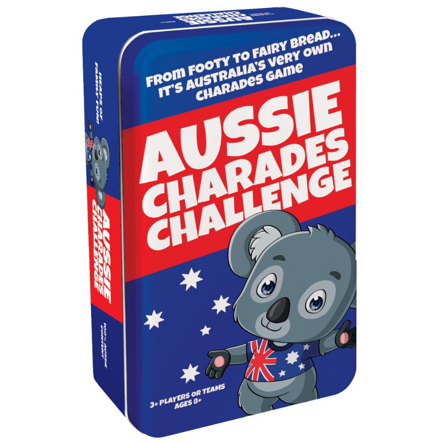 Aussie Charades Challenge Game In A Tin