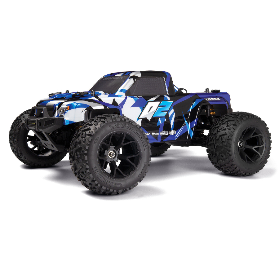 Maverick Radio Control 1:10 Quantum2 MT Monster Truck Blue Electric Brushed RTR