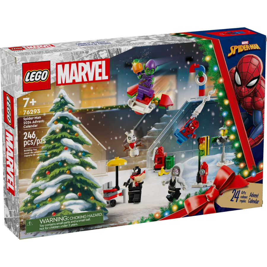 LEGO Super Heroes Spider-Man Advent Calendar 2024