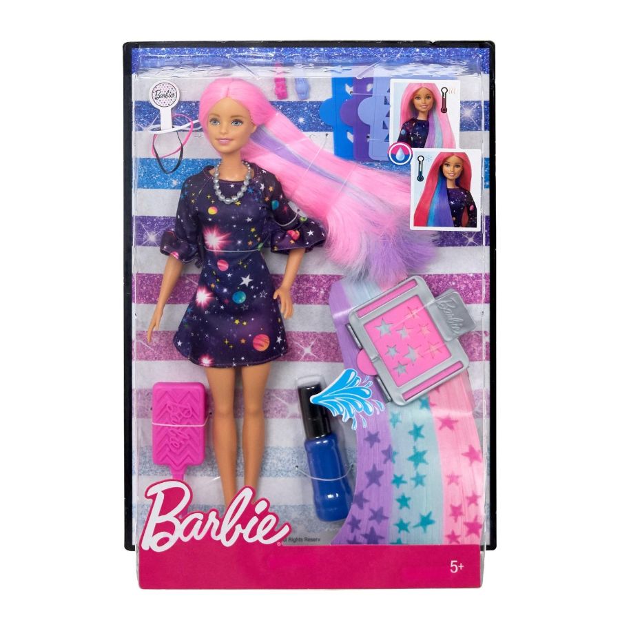 Barbie Colour Change Hair Assorted