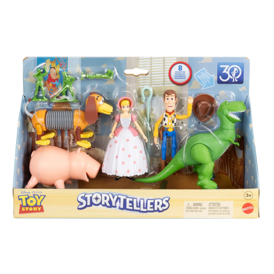 Toy Story 30th Anniversary Storytellers Figurines Seven Pack