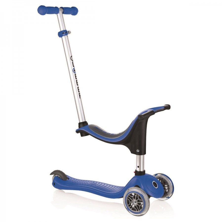 Globber 4 In 1 Go Up Sporty Scooter Blue