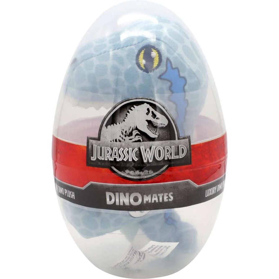 Jurassic World Dinomates Egg With 12.5cm Plush Assorted