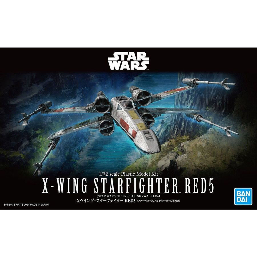 Star Wars Model Kit 1:72 X-Wing Starfighter Red 5 The Rise Of Skywalker