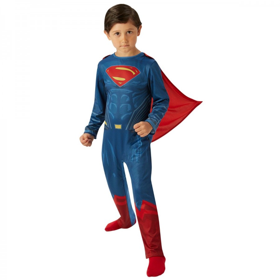 Superman Classic Kids Dress Up Costume Size 5-6