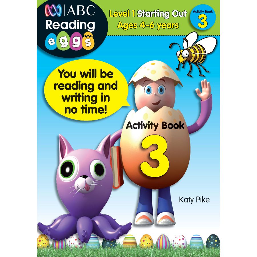 ABC Reading Eggs Level 1 Starting Out Activity Book 3 Ages 4–6
