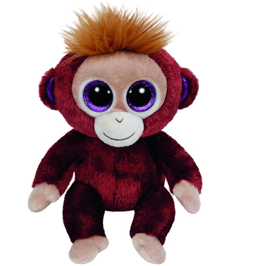 Beanie Boos Regular Plush Boris Monkey Spikey Hair