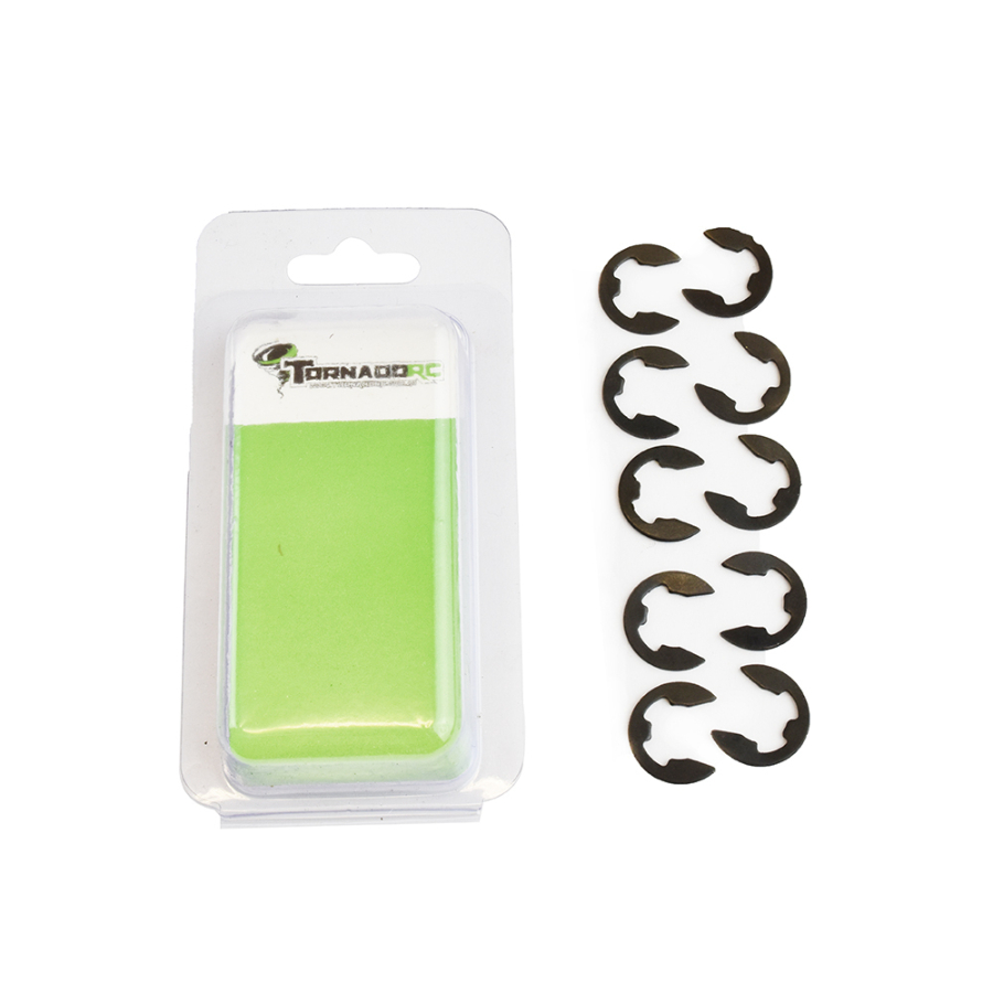 Tornado RC E-Clip 5mm 10 Pack