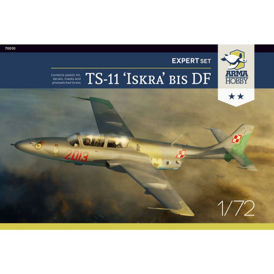 Arma Hobby Model Kit 1:72 TS-11 Iskra bis DF Expert Set