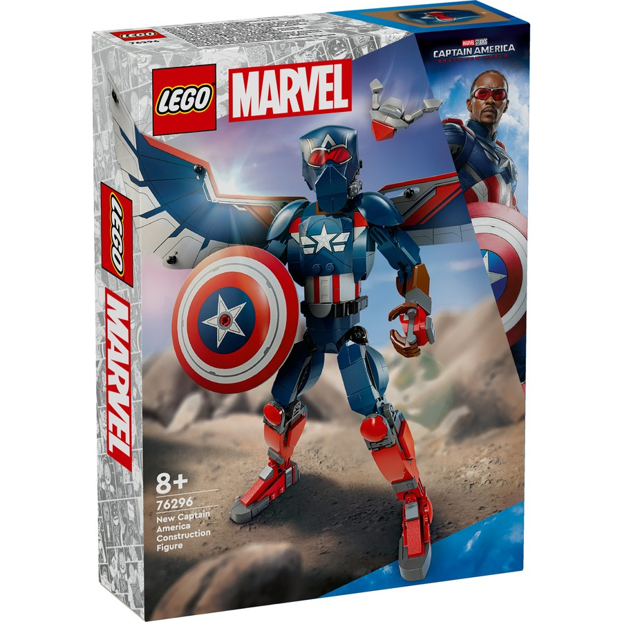 LEGO Super Heroes Marvel New Captain America Construction Figure