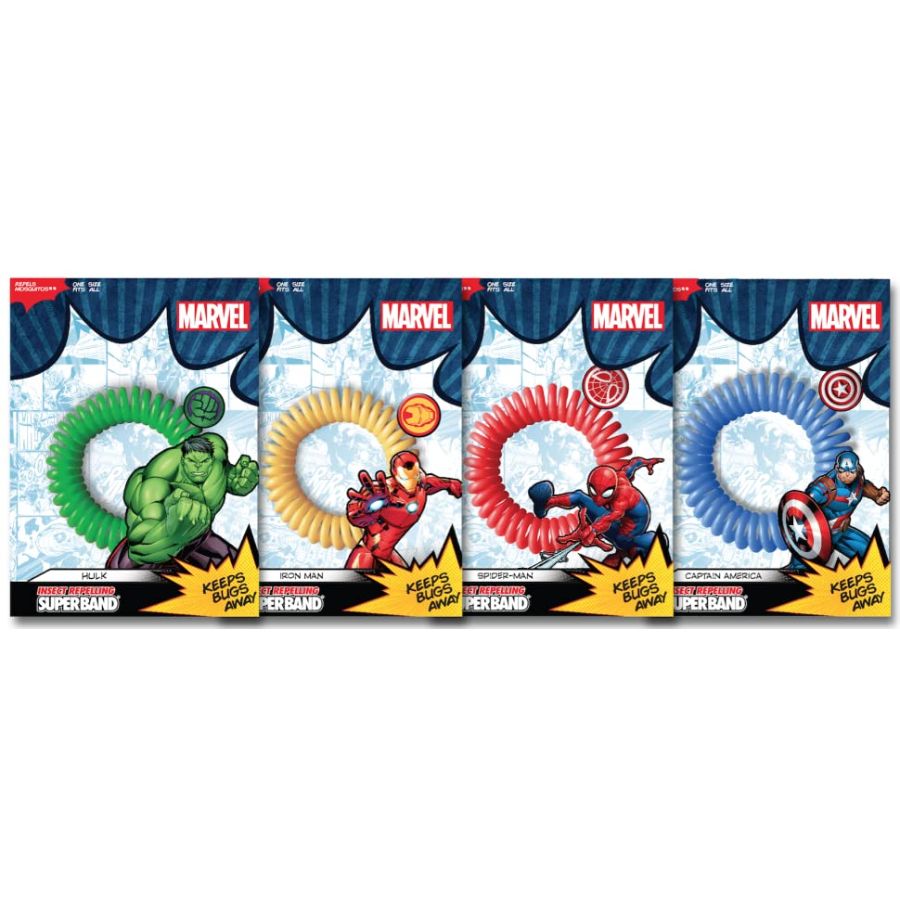 Marvel Insect Repelling Superband Assorted
